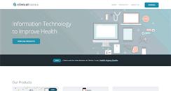Desktop Screenshot of clinicaltools.com